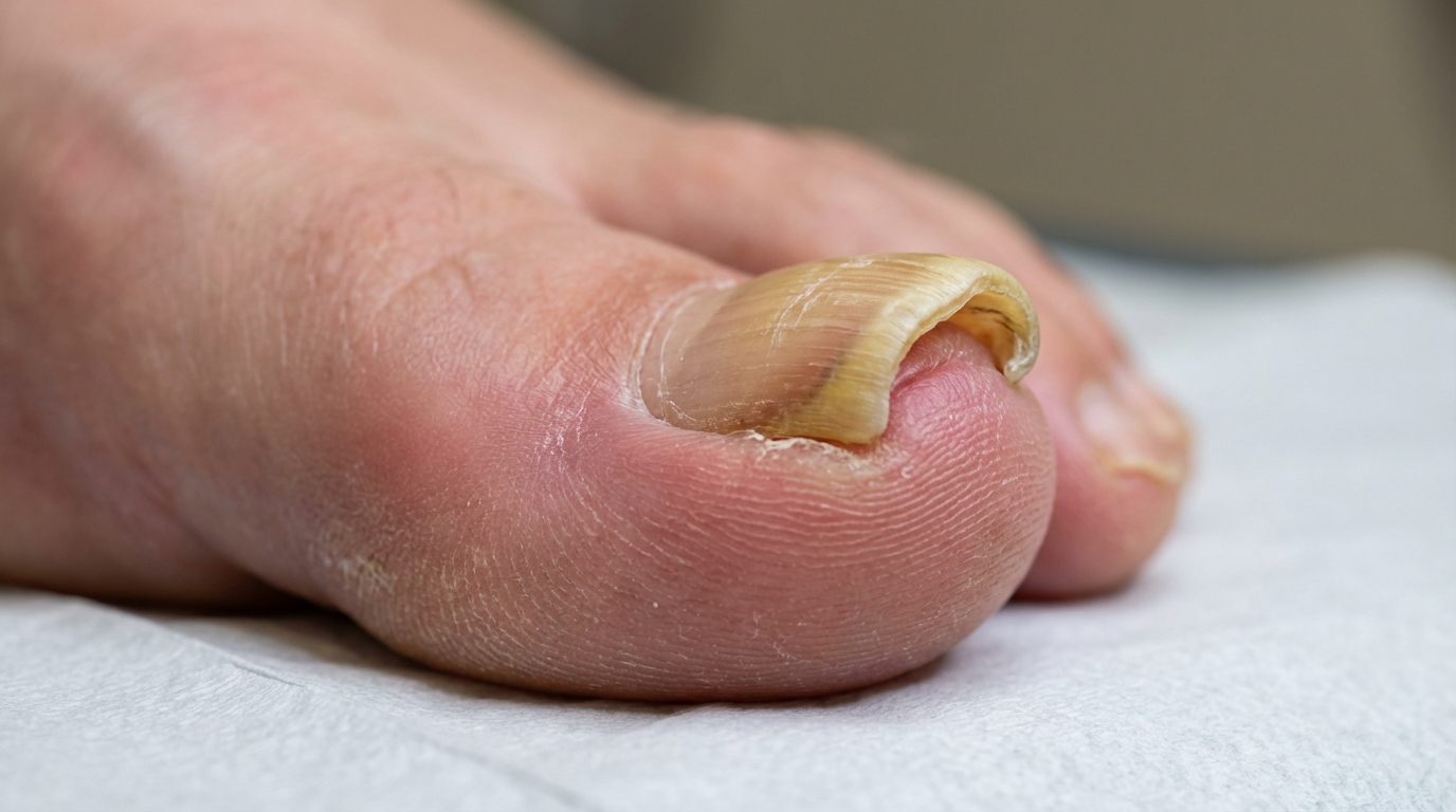 Ein Rollnagel, der mit der Ross-Fraser Methode zu behandeln ist.